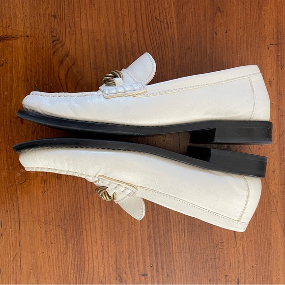 Sezane Vicky Loafers white Size 6.5 - Picture 7 of 13